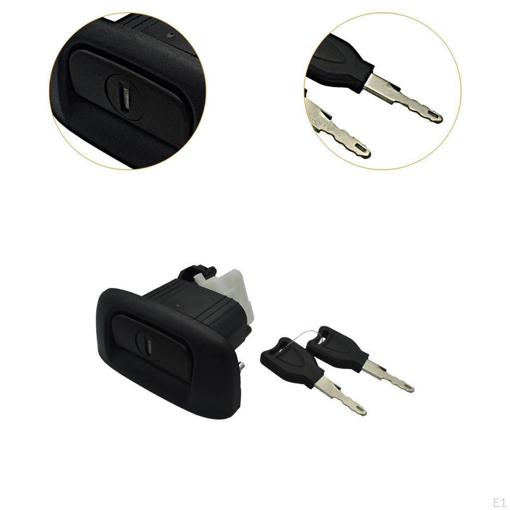 Rear Tailgate Boot Lock with 2 Keys 7700431773 7701472508 Maintenance Direct Replaces Car