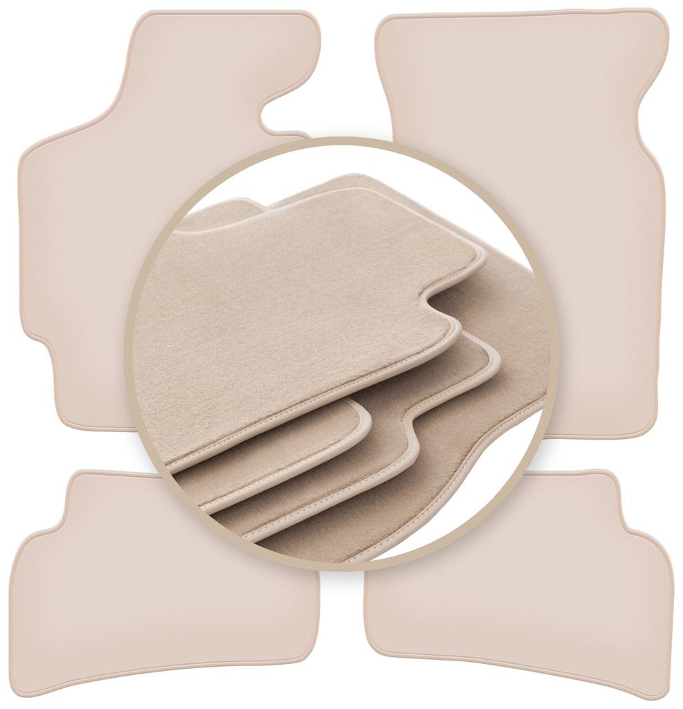 PREMIUM beige floor mats for: Mazda Xedos 6 sedan 1992-1999