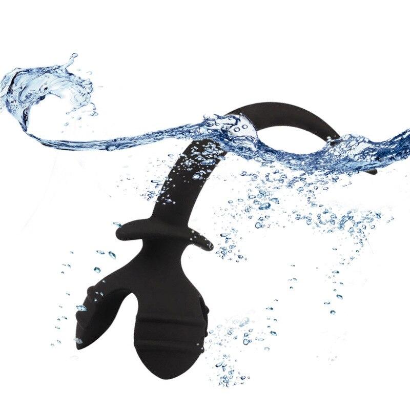 Tapón anal de silicona para la cola, masturbador para masaje de próstata, juguete sexual para adultos, fisting, esclavo gay, consolador grande