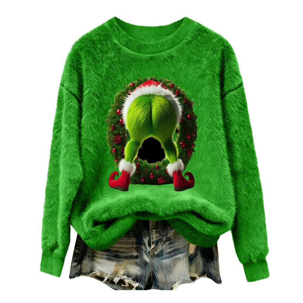 Women's Sweatshirt Long Sleeve  Casual Comfort Loose Lightweight Women's Sweatshirt