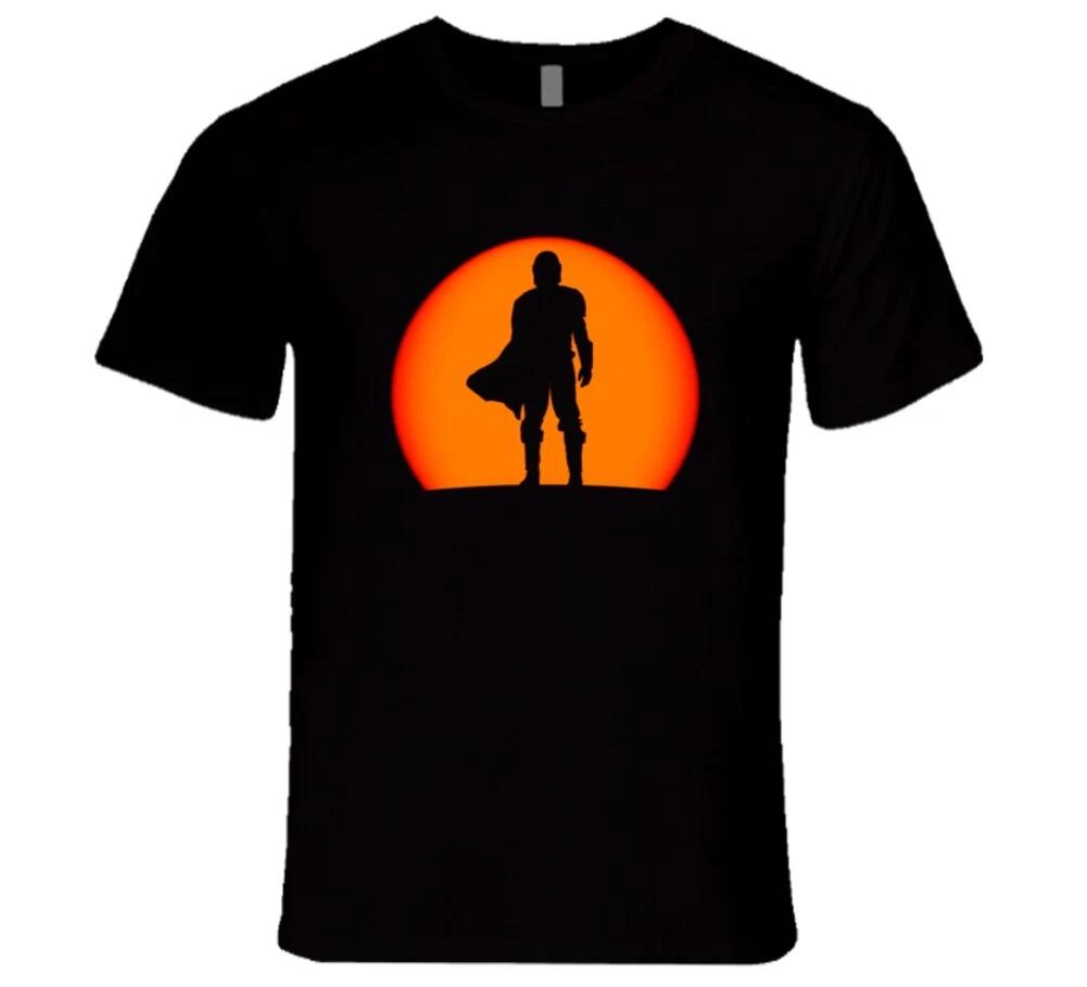 

The Mandalorian Silhouette Premium Gift T Shirt 2XL