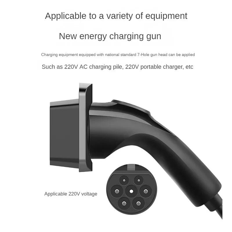 Type2 EV Charger Holder Stylish IEC62196-2 Charging Cable Organizer Plug Holder Sleek Wallbox EV Charger Support Type2