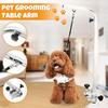 Portable Adjustable Metal Table Arm Support Holder For Pet Dog Grooming Bath Table Desk Sliver 50cm New