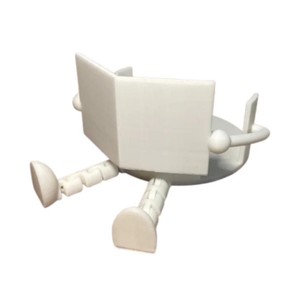 Reusable 3D Printed Tissue Holder Creative Towel Roll Rack  Bathroom Accessory