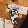 Cow Pattern Phone Case for IPhone 16 15 14 13 12 11 X XS XR XSMAX 7 8 Pro Max Plus Double-layer Back Cover