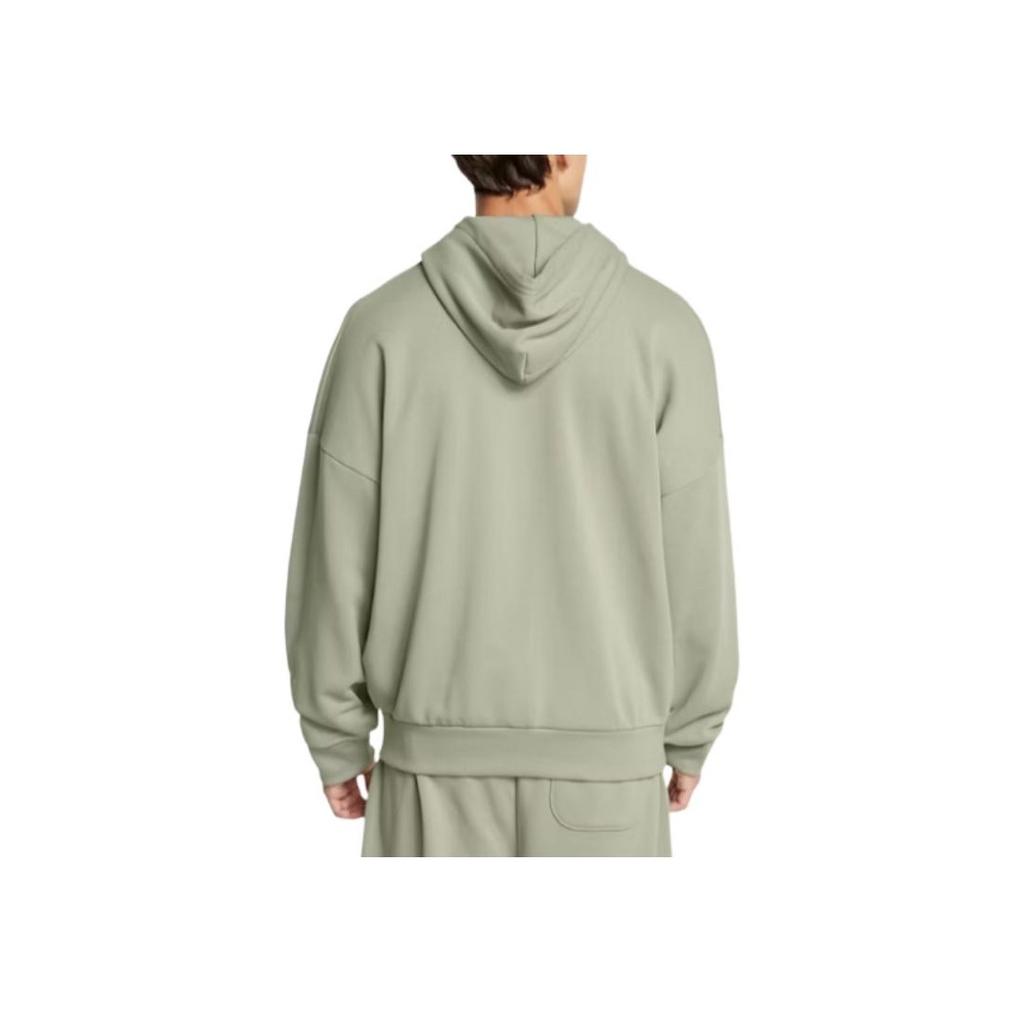 Under Armour Rival Heavyweight Terry Fashionable Versatile Hoodie Men Hoodies Green 1388020-504