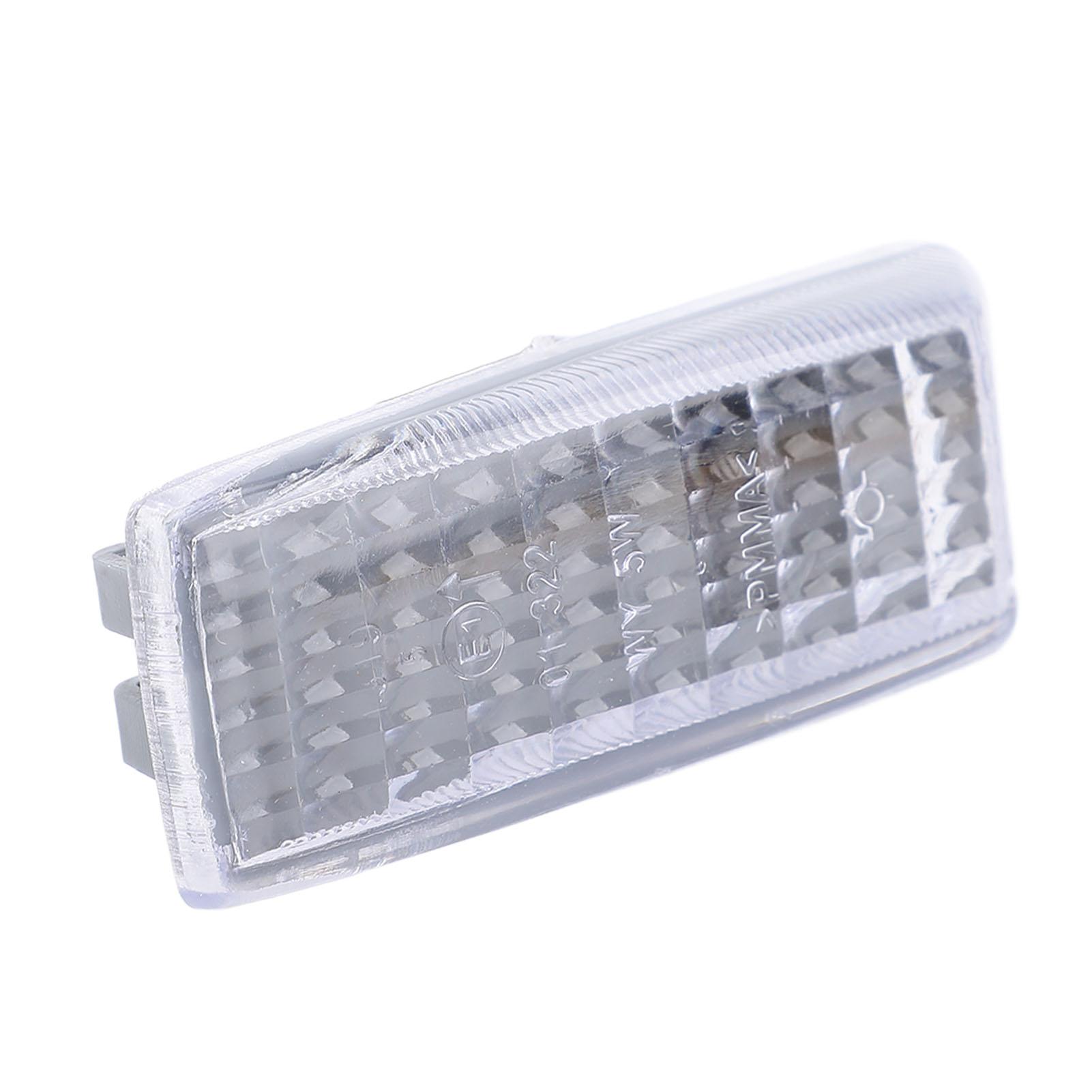 

Side Marker Light Housing Protective Side Indicator Lamp Cover 1248202321 Replacement for C-Class E-Class SL-Class W124 W140 R129
