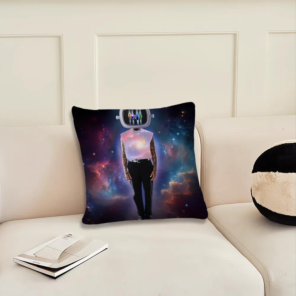 Rapper C-Chris Brown Decoration Room Home Sofa Living Office Car Nordic Simplicity Pillow Cover