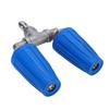 Pressure Washer Double   Nozzle 1Celsius4 Inch Stainless Steel 4000psi Double Rotating   Nozzle for Garden Cars Cleaning