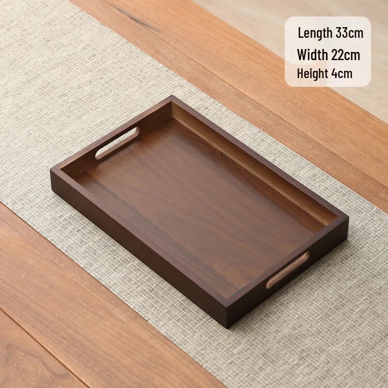 WA Bamboo Wood Tea Tray