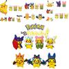 Adorable Pikachu Costume Figures Set For Desk And Car Decor