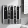 3-in-1 Shampoo and Conditioner Dispenser Wall-Mounted Shower Soap Dispenser Conditioner & Body Wash Dispenser for Bathroom Hotel