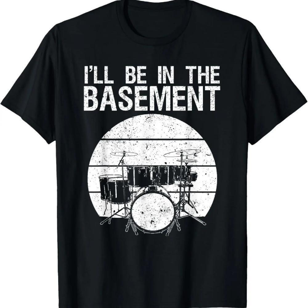 

Funny Drummer Art Men Women Drumming Drum Set Music Lover T-Shirt XXXXXL чёрный