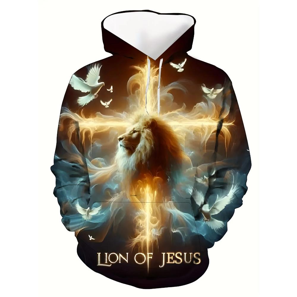 Casual Men's Loose Sports Hoodie Fashion Versatile Hoodies Sweatshirts Men’s