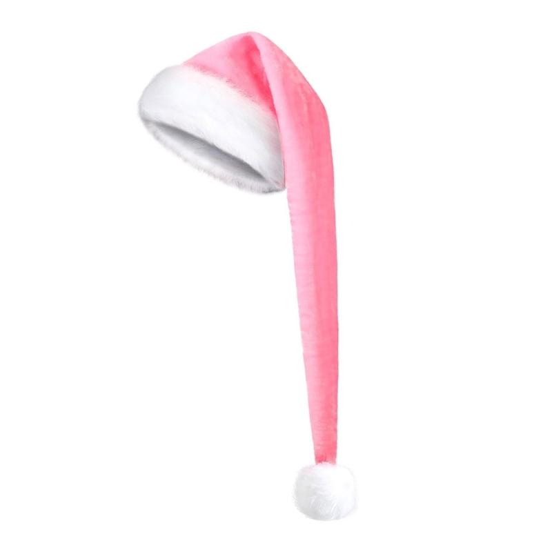 

Adjustable Size Santa Hat Holiday Headwear Unisex Santa Hat Party Santa Hat for Holiday Parties and Celebrations 45