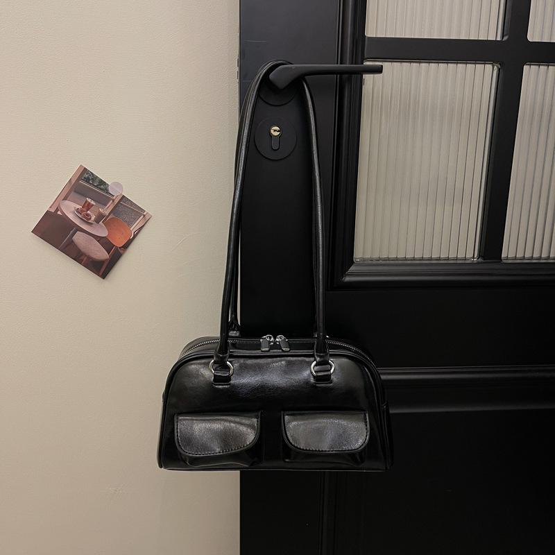 

Сумка подмышку женская новая простая повседневная сумка-подушка модная универсальная сумка через плечо