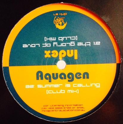 

12inch Record INDEX / AQUAGEN / NIGHTWATCHERS / S - The Glory Of Love / Summer Is Calli DINK67 Dinky 2002 Australia Dance & Electronica Used