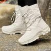 Men’s Winter Snow Boots Women Waterproof Hiking Boots Unisex Durable Outdoor Boots
