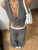 2025 European & American Women's Fashion Striped Vest Pant Set - New Commuting Style