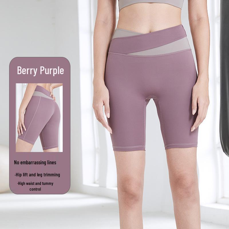 Color Block High-Waist Yoga Set: Quick-Dry, Tummy Control, Hip Lift, Two-Piece for Women