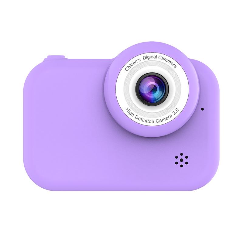 M03 Мультяшная детская камера: HD Двойная линза, Видеозапись, Фотосъемка, Мини-зеркальная камера Игрушка