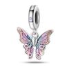 S925 Silver Pink Aesthetic DIY Bracelet Kit With 925 Silver Charms Beads And Pendants For Girls