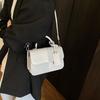 Popular niche splicing bags New women's bags Versatile messenger bags Fashion portable small square bags