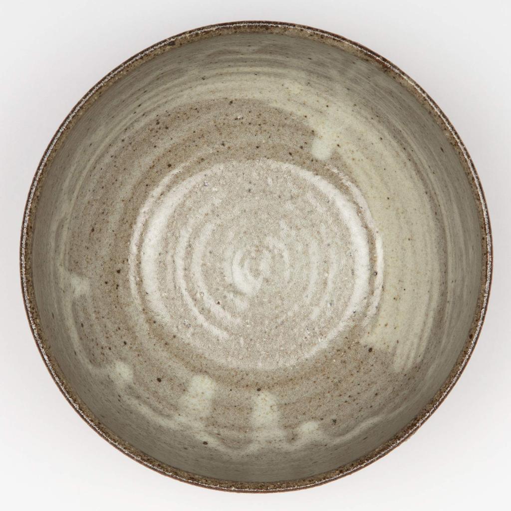 Marui Seito Shigaraki-Keramik Hechimon Schale mit Aschepinsel MR-3-3475