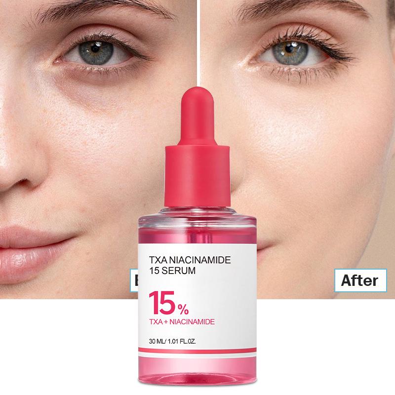 Rozjaśniające Serum z Kwasem Traneksamowym 15% i Niacynamidem 10% na Trądzik i Przebarwienia
