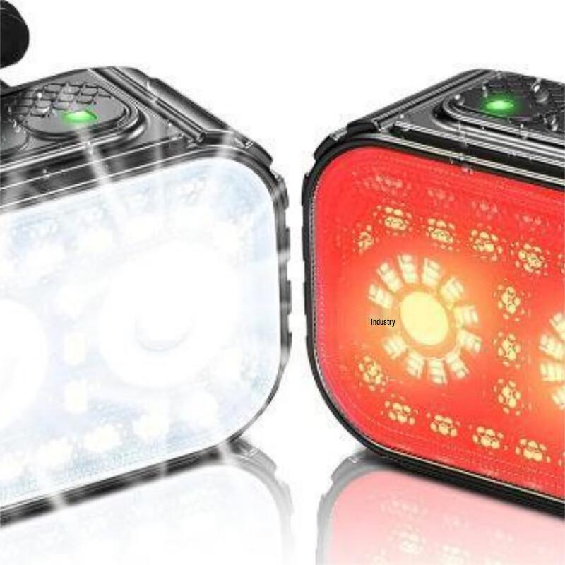 Lishi Q4 Rechargeable Bicycle Front & Tail Light Set