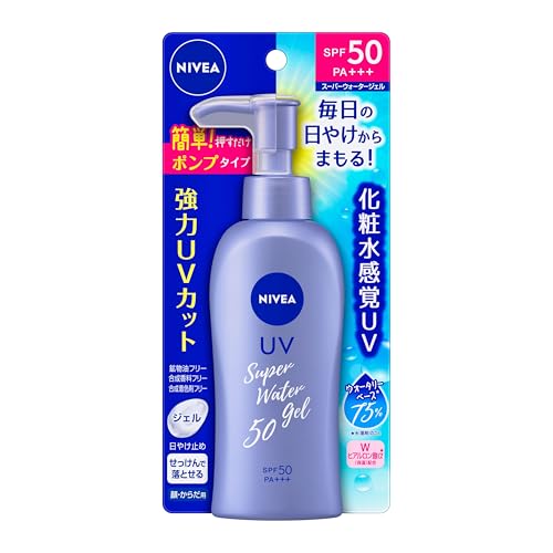 NIVEA Sun Protect Wodny Żel SPF50/PA+++ Pompa 140g