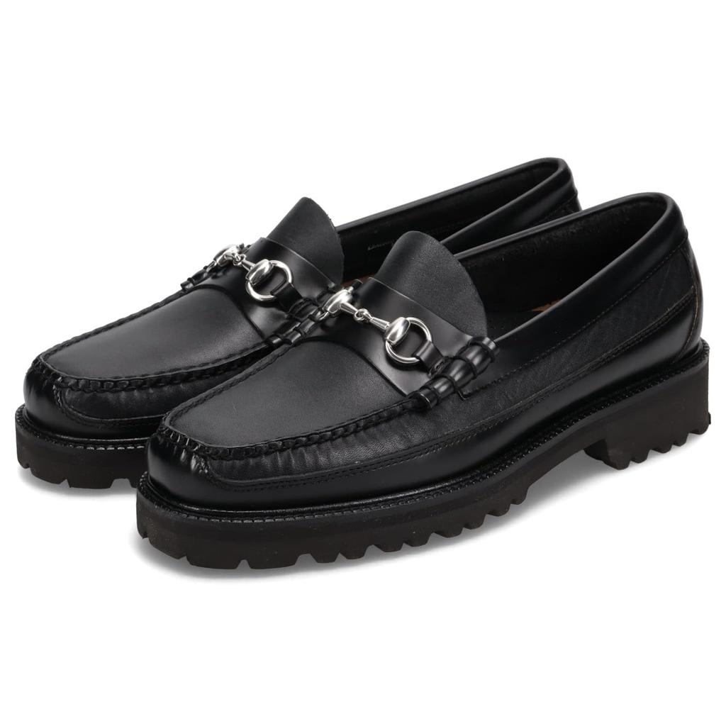 GH Bass Weejuns 90s Lincoln Canoe Horsebit Size Loafers, Men's, Black, 26.5cm, BA11536-000 [Used]