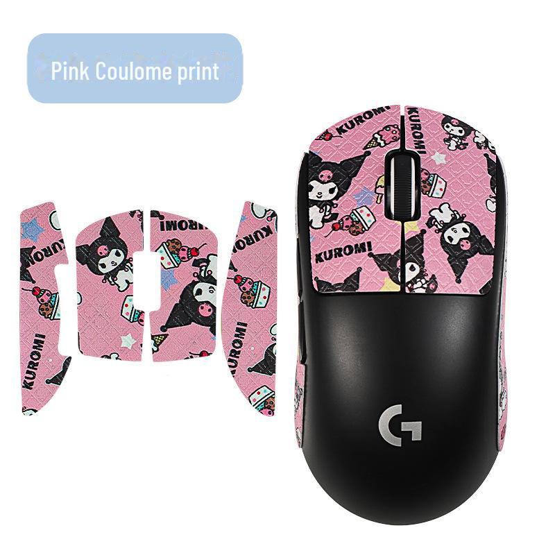 

Наклейки Logitech GPW2/3 проти ковзання та вбирають піт для миші half pack рожевий