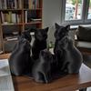 3D Cat Candle Holder Base - Perfect for Valentine's Day Dining Table Ambiance (Candles Not Included)
