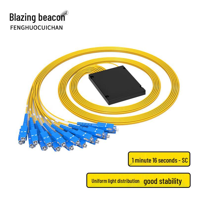 Telecom-grade Single-mode Fiber Optic Splitter