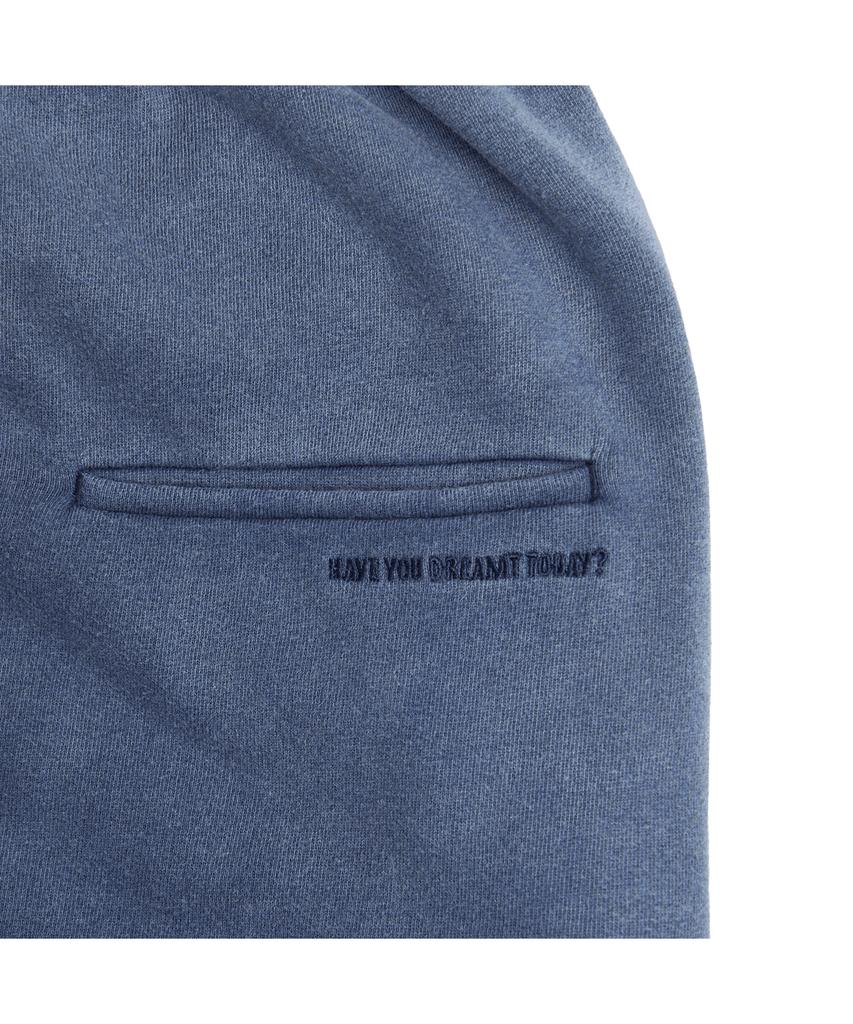 TUEWID Classic Embroidery Sweatpants In Drop Loose Fit (Navy)