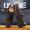 Suede Men Casual Shoes Winter Plush Warm Slip-on Mens Driving Shoes Luxury  Comfort Men Loafers Mens Lazy Shoes Moccasins