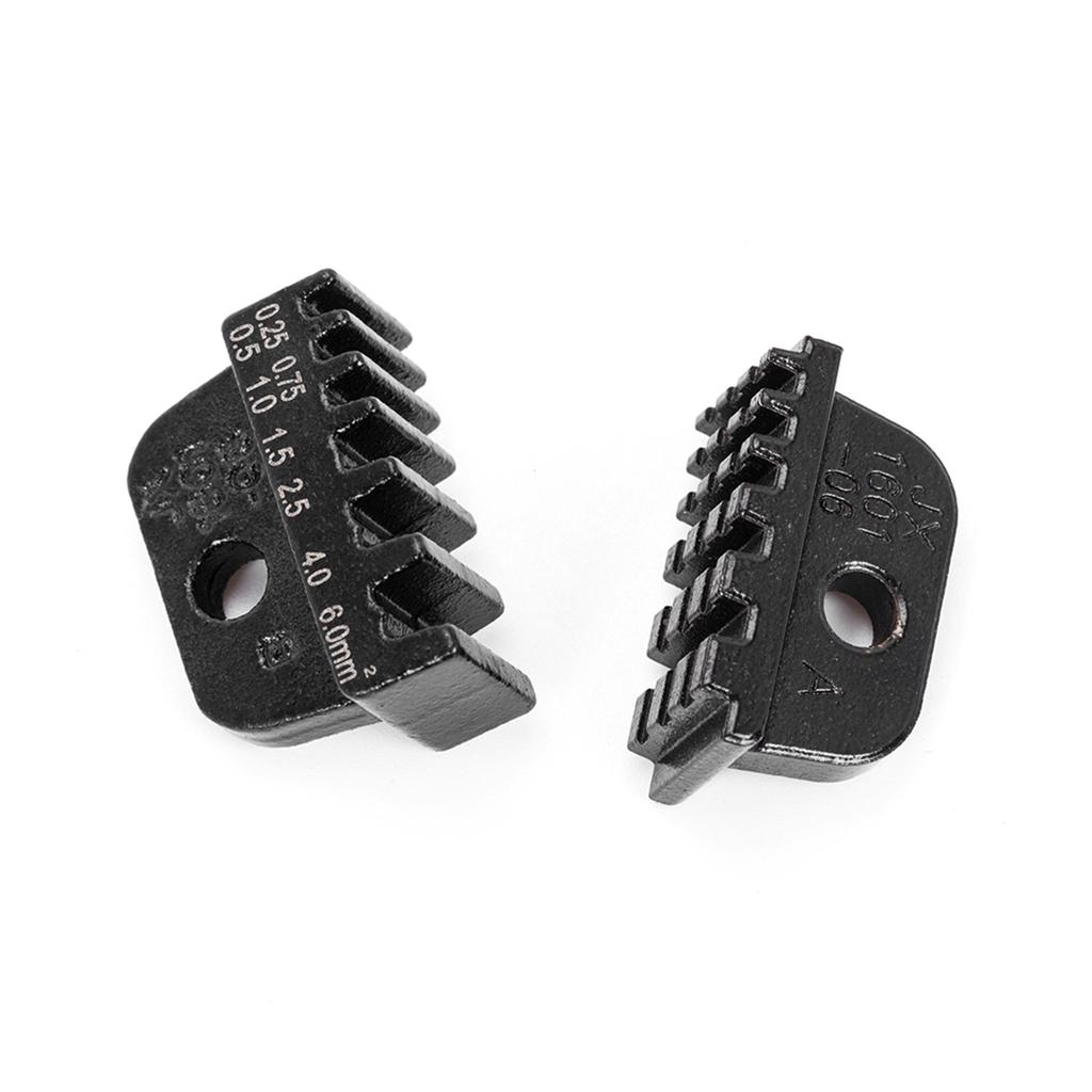 Wire Crimper Crimping Pliers Jaw JX 1601 2546 AWG14 10 2.5 6mm² Bootlace Ferrule Crimpers Cord End Terminal Jaws Mold