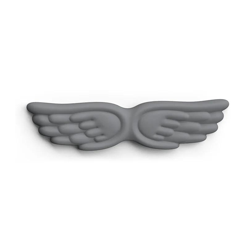 Keyboard Mouse Wrist Rest Angel Wing Memory Foam Mouse Pad Set Wrist Support Ergonomic Non-Slip for Computer Laptop Easy Typing