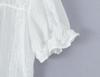 2026 Summer Fashion: European & American Casual Lace Ruffle Shirring Waist + Layered Shorts Women C27735
