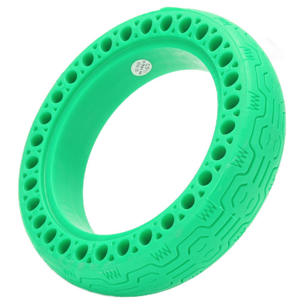 8.5x2.0 Electric Scooter Hollow Solid Tires Anti Puncture Non Slip Tyre for Xiaomi M365Green