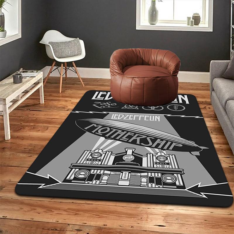 Vintage Zeppelin Rug Floor Mat for Living Room or Bedroom Soft and Comfortable Carpet a Gift for Birthday and Holiday.MFF0918220