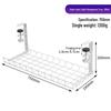 Under-Desk No-Drill Cable & Power Strip Organizer Rack