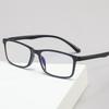 1920 1pc True TR Material Squared Frame Blue Light Blocking Presbyopia Unisex 1.0 1.5 2.0 2.5 3.0 3.5 4.0 Reading Glasses