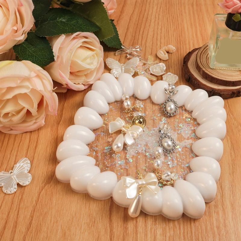 Multiple Bubble Tray Silicone Mold Coaster Casting Mould Plaster Epoxy Concrete Cement Mould Jewelry Storage Tray Decors