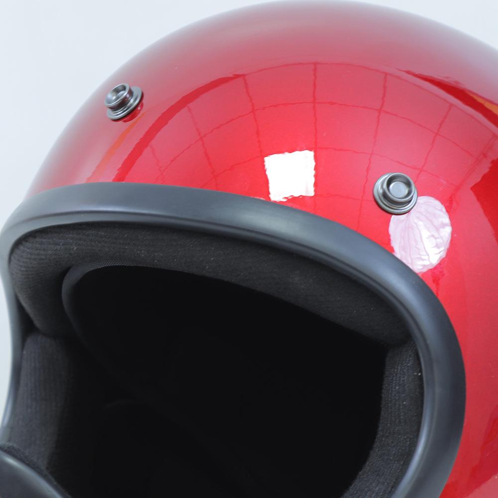 2026 Retro Fiberglass Full Face Eagle Beak Motorcycle Helmet - All-Season, Off-Road