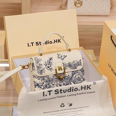 Women's Handbag, Women's New Style for Spring and Summer Luxury, This Year's Popular Hot Item, Single Shoulder Crossbody Small Square Bag