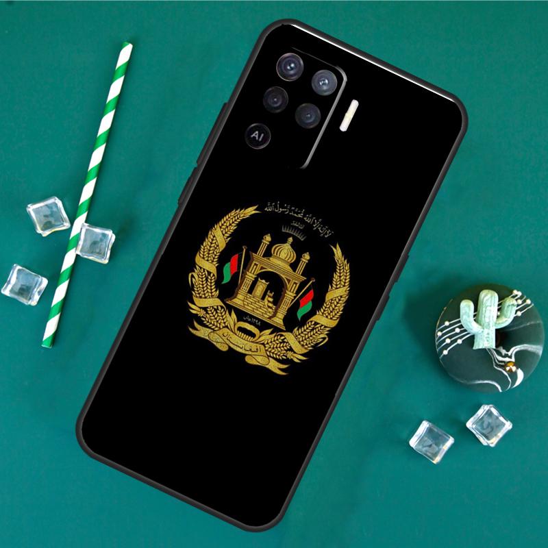 Afghanistan Flag Case For Oppo A60 A40 A80 A16 A76 A96 A18 A38 A58 A78 A98 A91 A15 A17 A74 A94 A54 A57S Cover