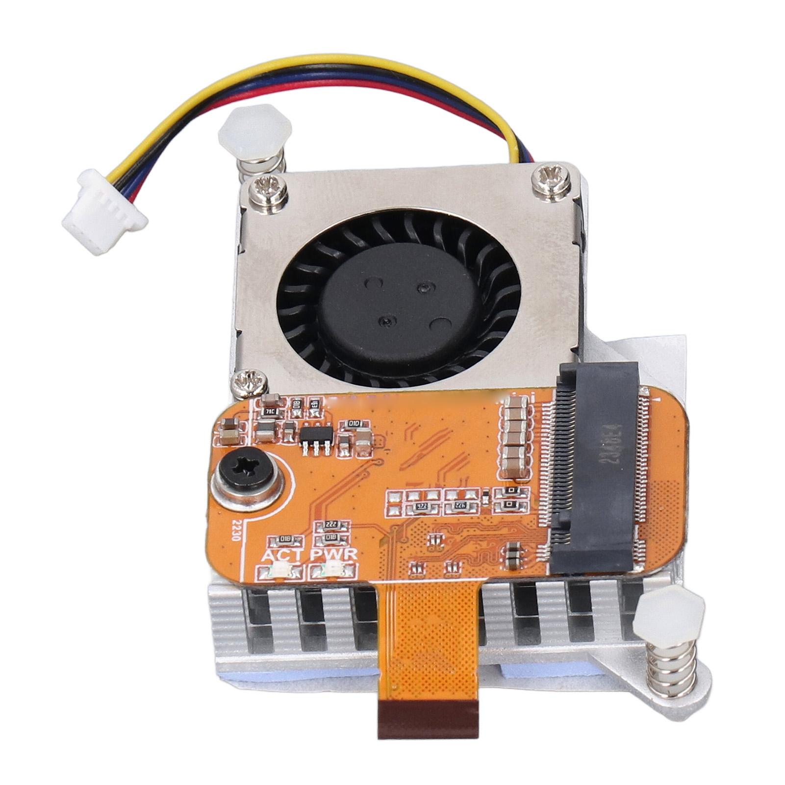 

Плата-адаптер PCIe на M.2 NVMe SSD для інтеграції FPC RPi 5 Ультратонкий адаптер PCIE на M.2 SSD