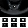 10pcs 3D Epoxy Car Styling Body Steering Wheel Stickers Badge Decal For Citroen C1 C4 C3 C5 C4L C8 DS3 DS4 Berlingo Picasso VTS